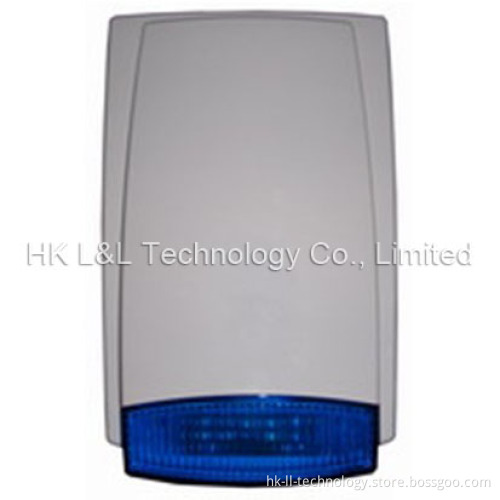 Wired Siren with Blue Color Flashing Light (L&L-606B)
